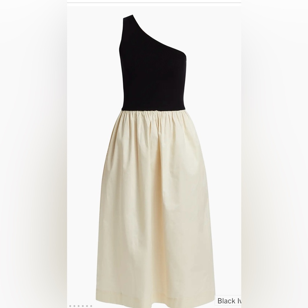 Black and Cream Dress